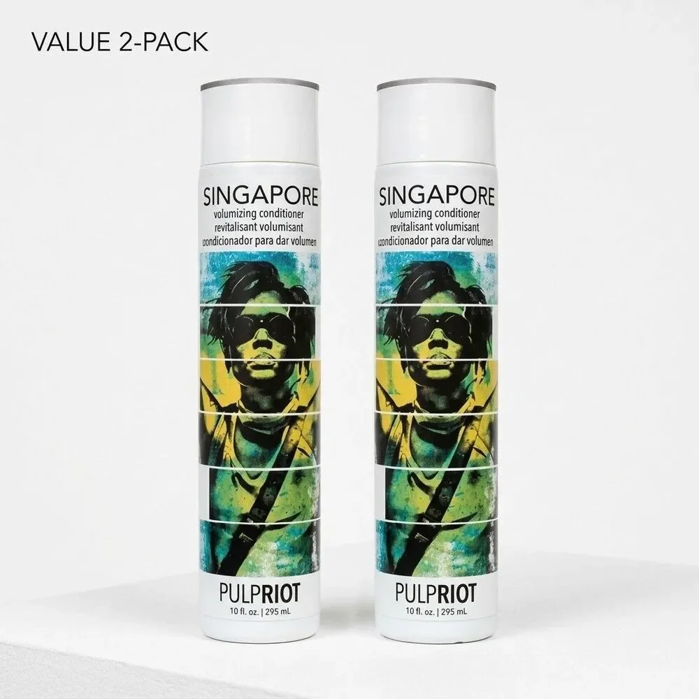 Pulp Riot Singapore Volumizing Conditioner 10 oz (pack of 2)